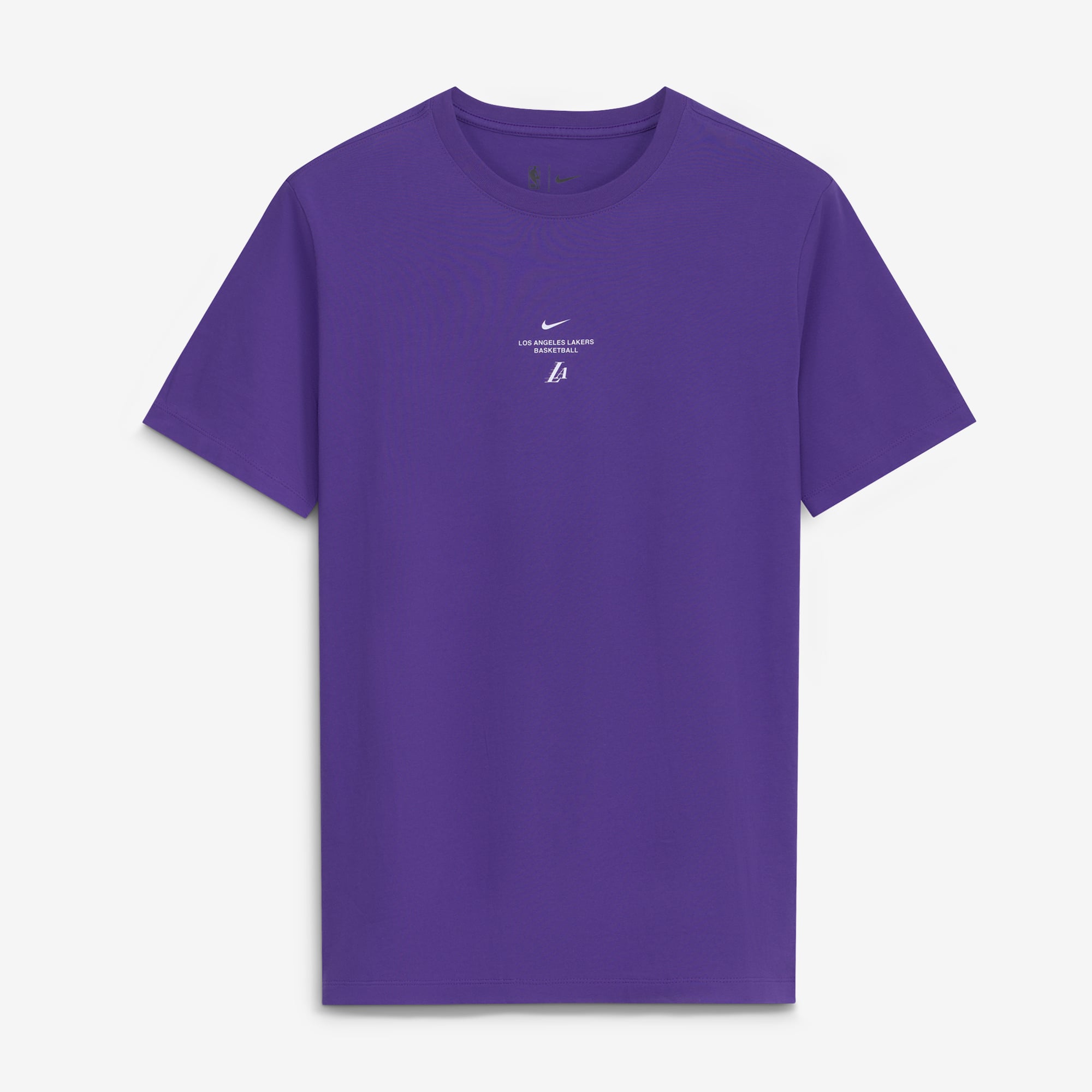 T-shirt d'entraînement Nike violet Los Angeles Lakers 2026 Standard Issue pour homme