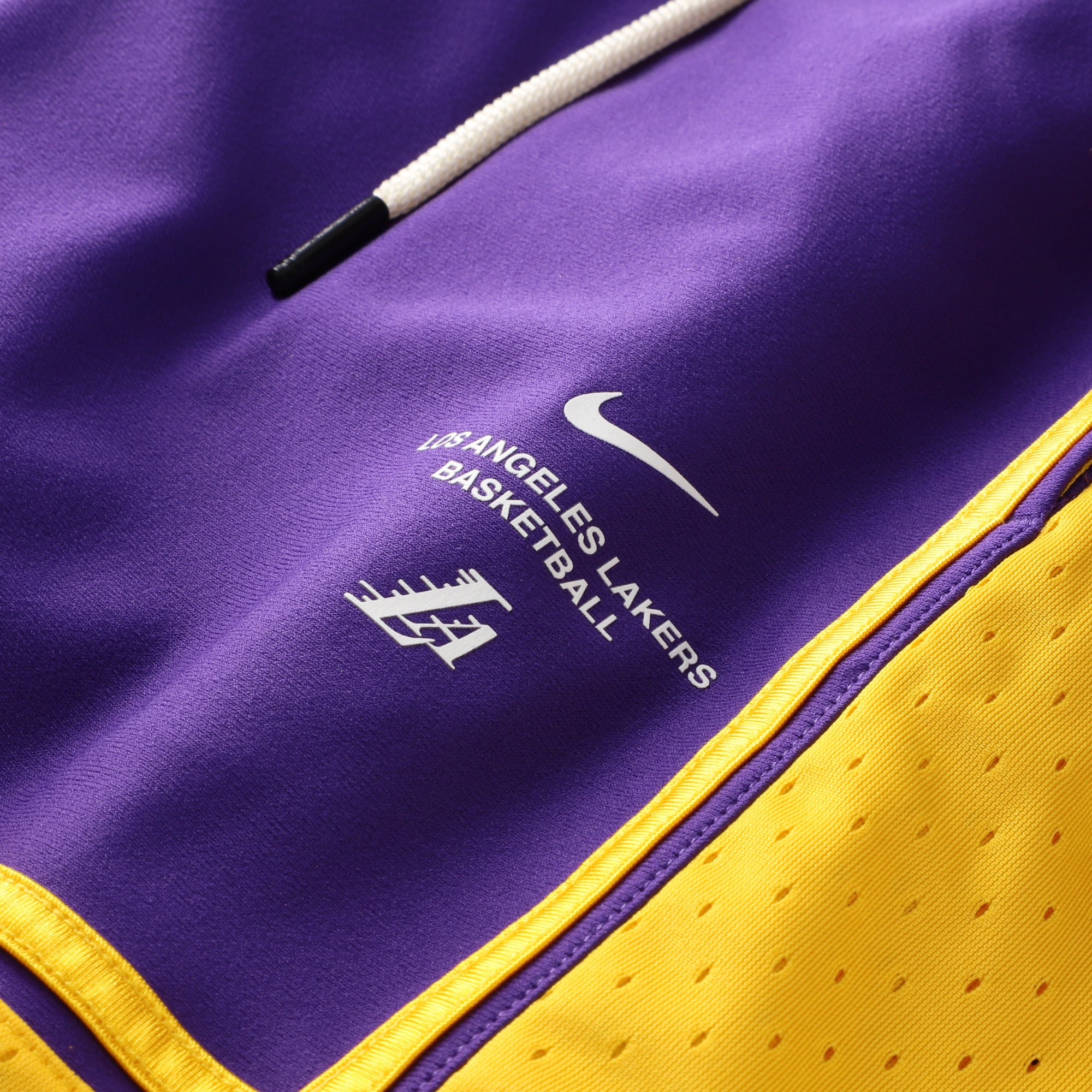Short de match Nike violet Los Angeles Lakers 2026 Standard Issue pour homme