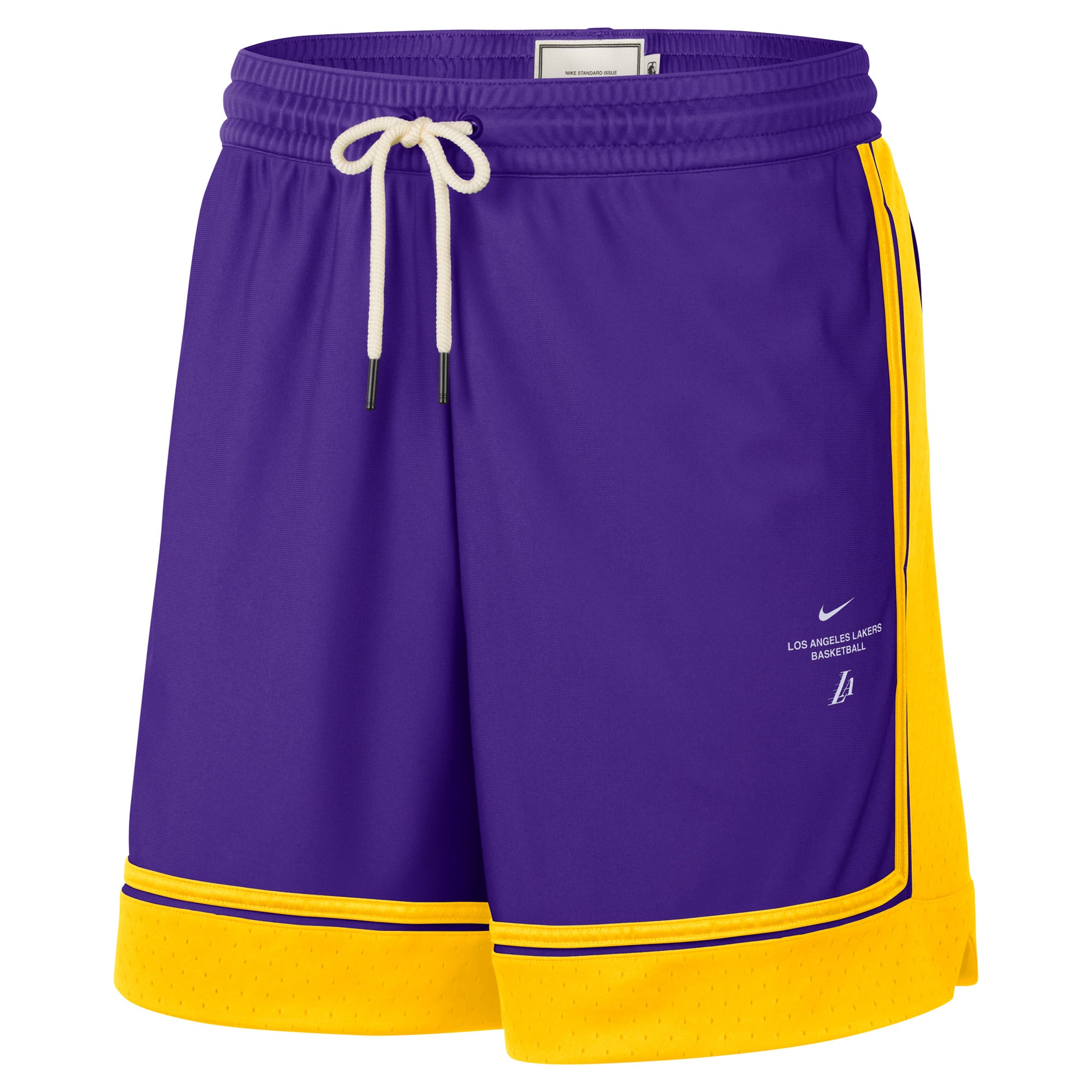 Short de match Nike violet Los Angeles Lakers 2026 Standard Issue pour homme
