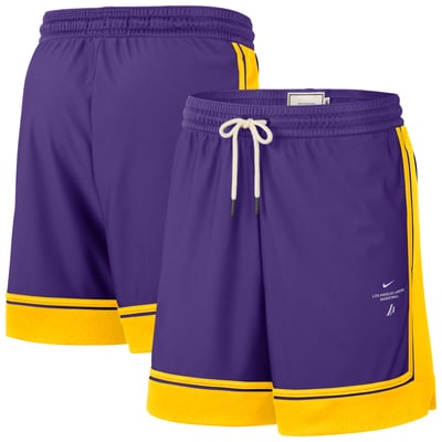 Los Angeles Lakers Nike 2026 Standard Issue Pre-Game Pro Shorts - Purple