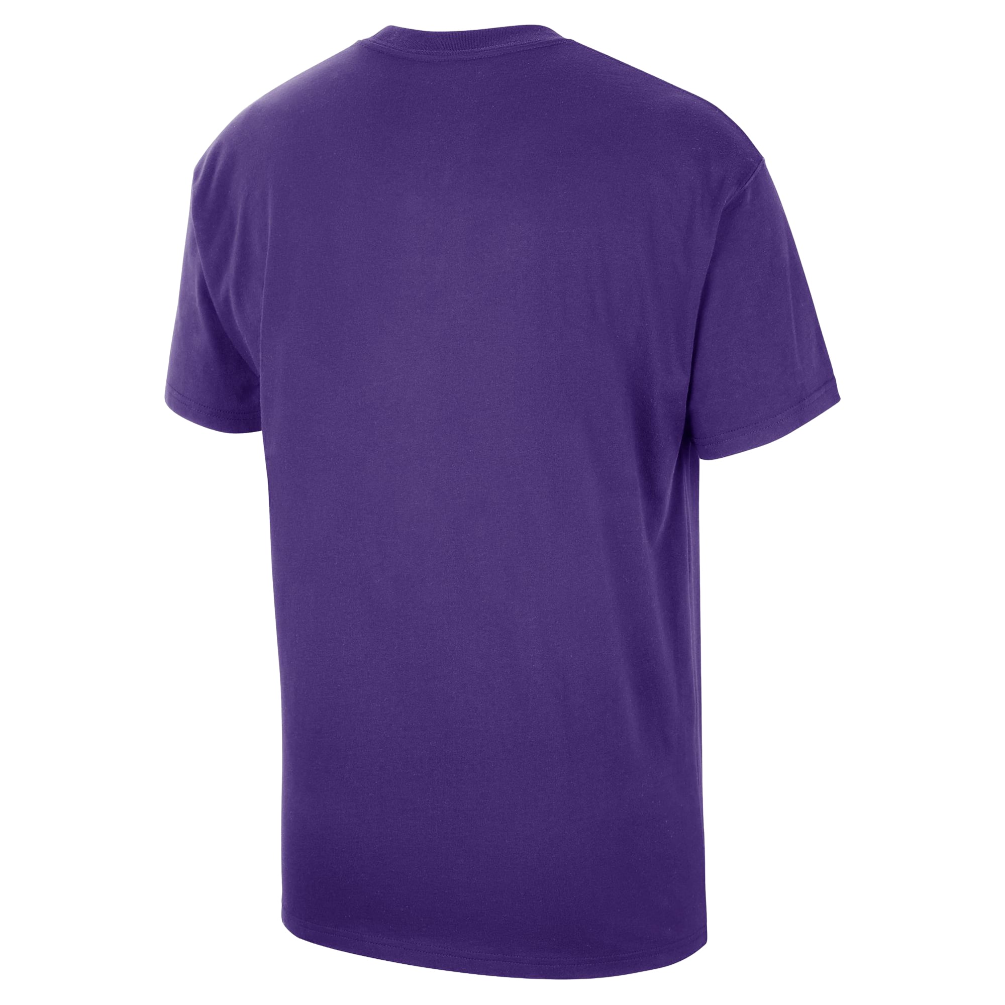 T-shirt Nike violet pour homme avec logo Los Angeles Lakers en sergé