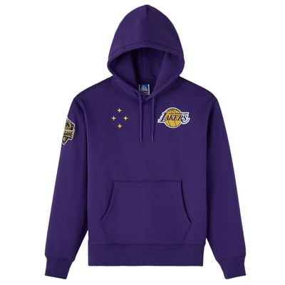  Los Angeles Lakers OVO x NBA Fleece Hoodie - Purple