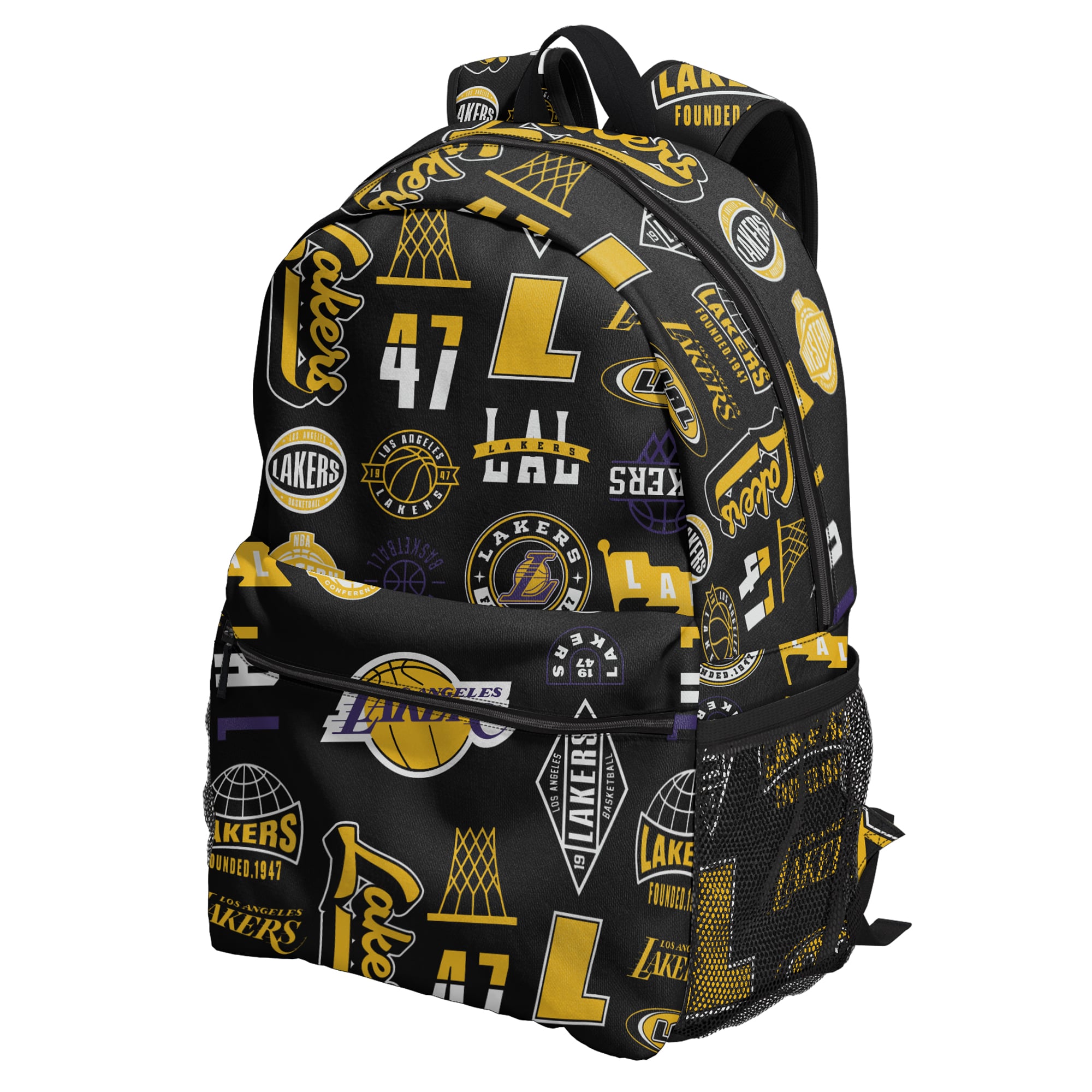 Ensemble sac à dos et boîte à lunch Outerstuff Los Angeles Lakers