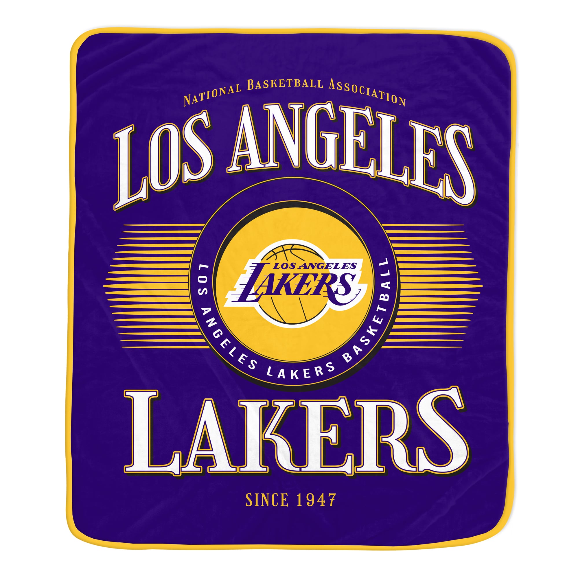 Couverture Pegasus Los Angeles Lakers Spotlight Arch 60" x 70" ultra douce