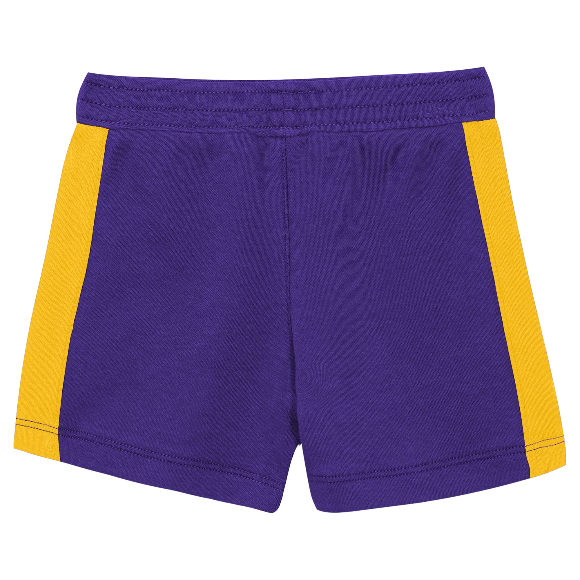 Toddler Outerstuff Purple Los Angeles Lakers Get Back Short Sleeve Hoodie & Shorts Two-Pack Set