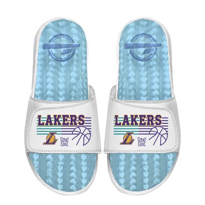 Los Angeles Lakers ISlide x Staycool Unisex Collage Gel Slide Sandals
