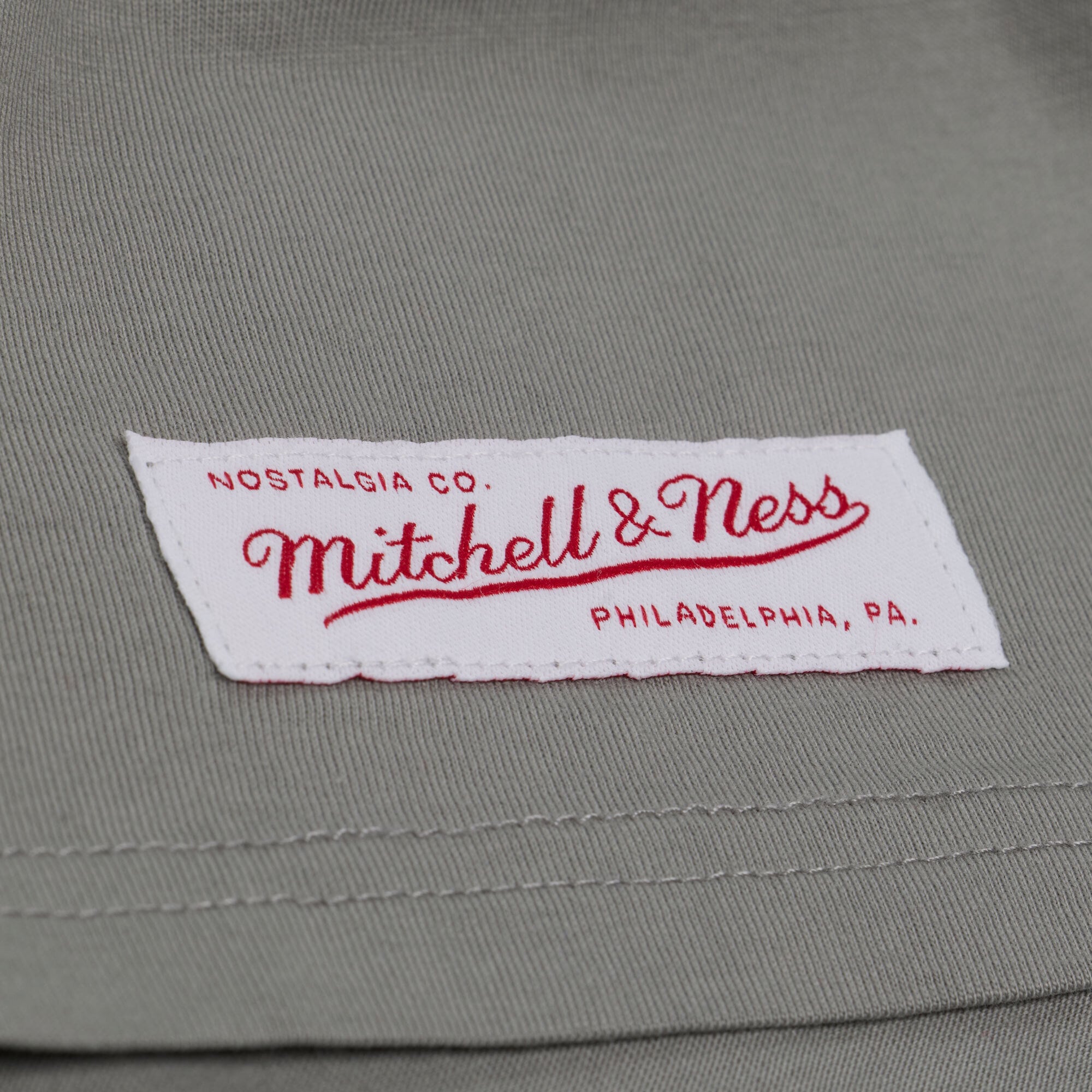 Women's Mitchell & Ness Gray Los Angeles Lakers Core Essential T-Shirt