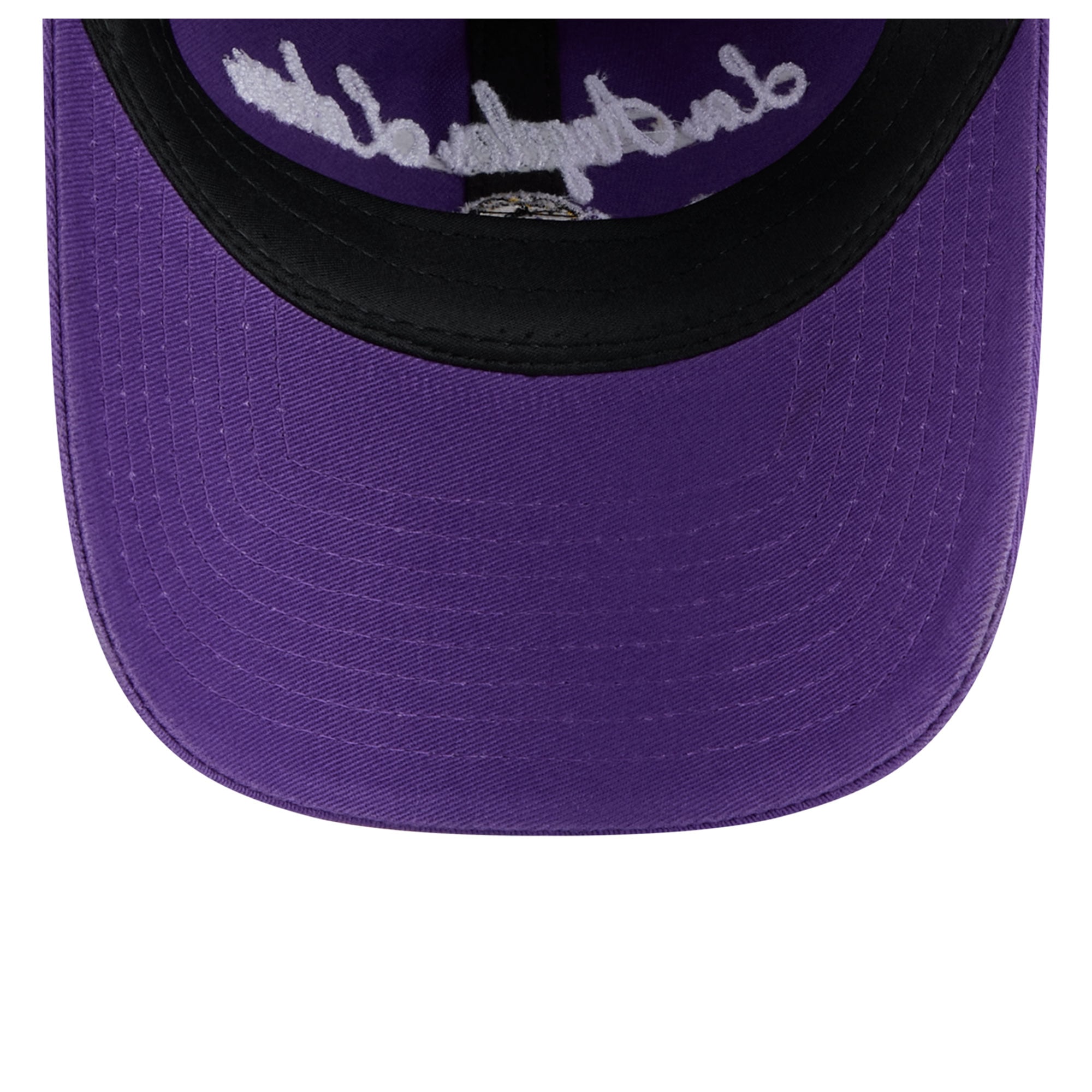 Women's New Era Purple Los Angeles Lakers Script Casual Classic Adjustable Hat