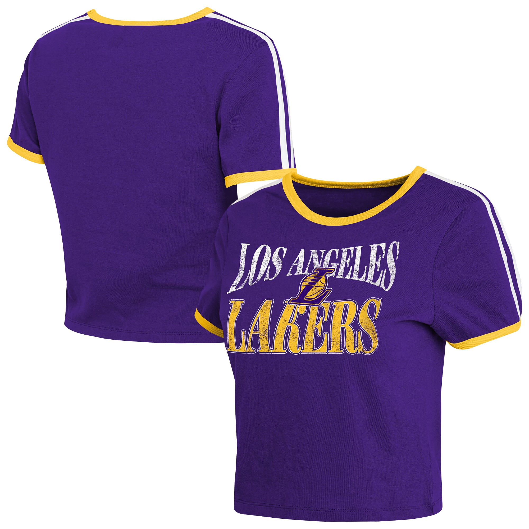 T-shirt bébé violet Los Angeles Lakers de la marque Women's WEAR by Erin Andrews