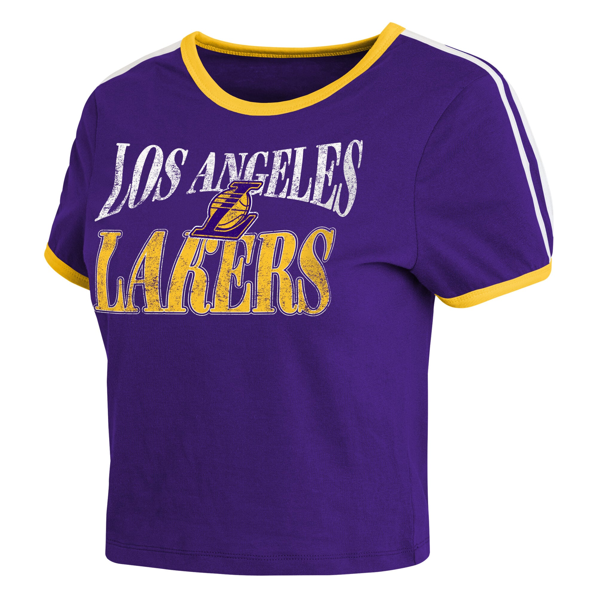 T-shirt bébé violet Los Angeles Lakers de la marque Women's WEAR by Erin Andrews