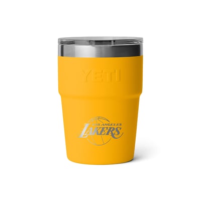 Los Angeles Lakers YETI 16oz. Rambler Stackable Cup with MagSlider Lid