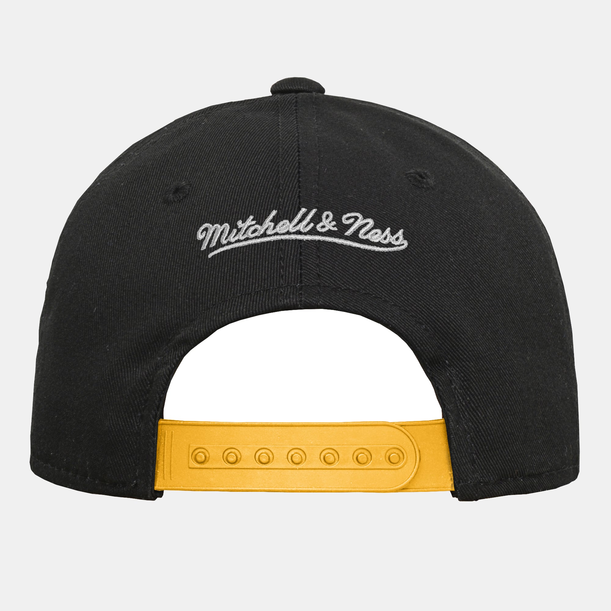 Youth Mitchell & Ness Black Los Angeles Lakers Big Head Pro Crown Snapback Hat