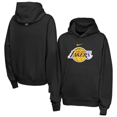 Los Angeles Lakers Nike Youth Essential Logo Club Hoodie - Black