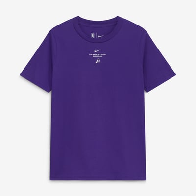  Los Angeles Lakers Nike Youth 2026 Standard Issue Practice T-Shirt - Purple