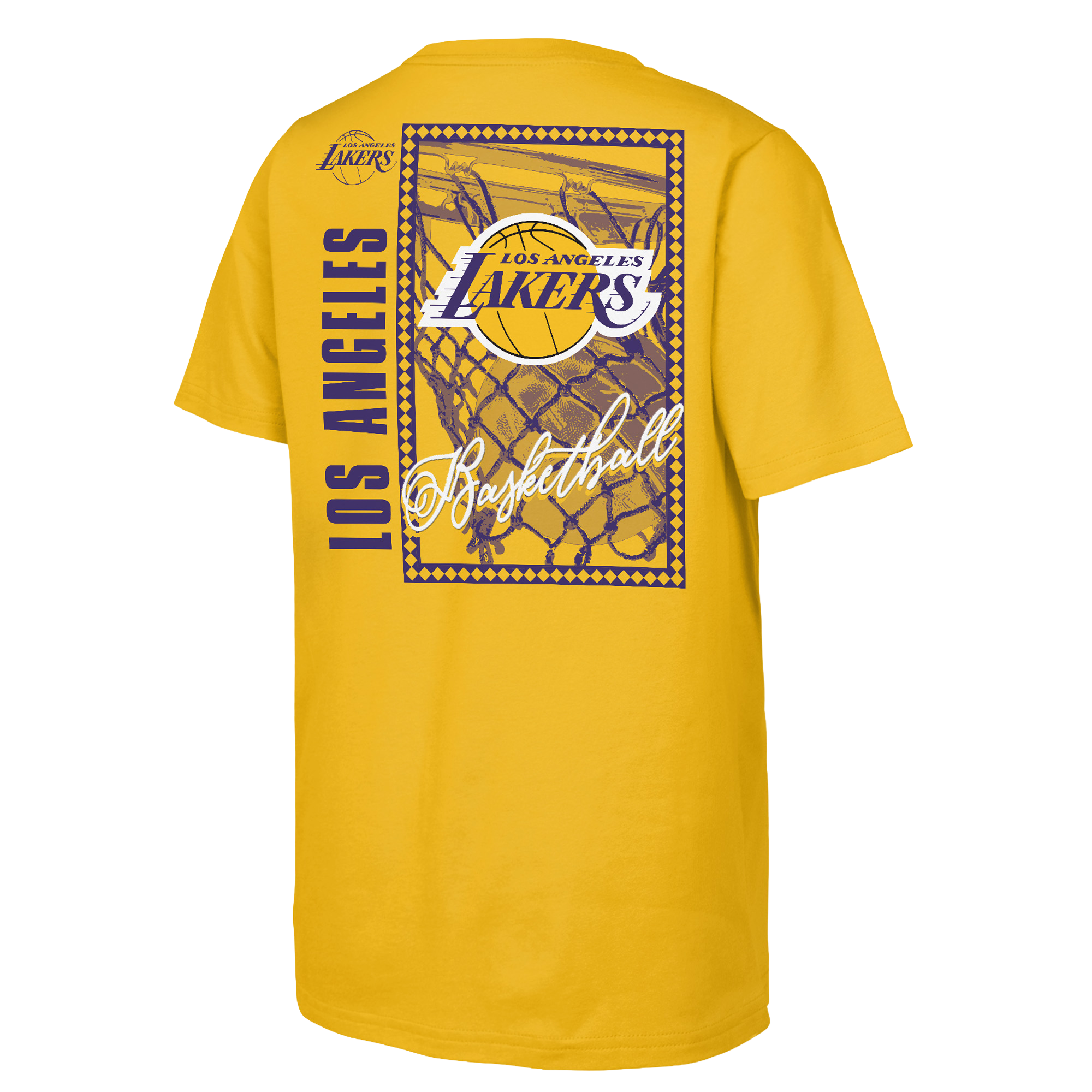 T-shirt The Replay des Lakers de Los Angeles, collection Outerstuff Gold, pour jeunes