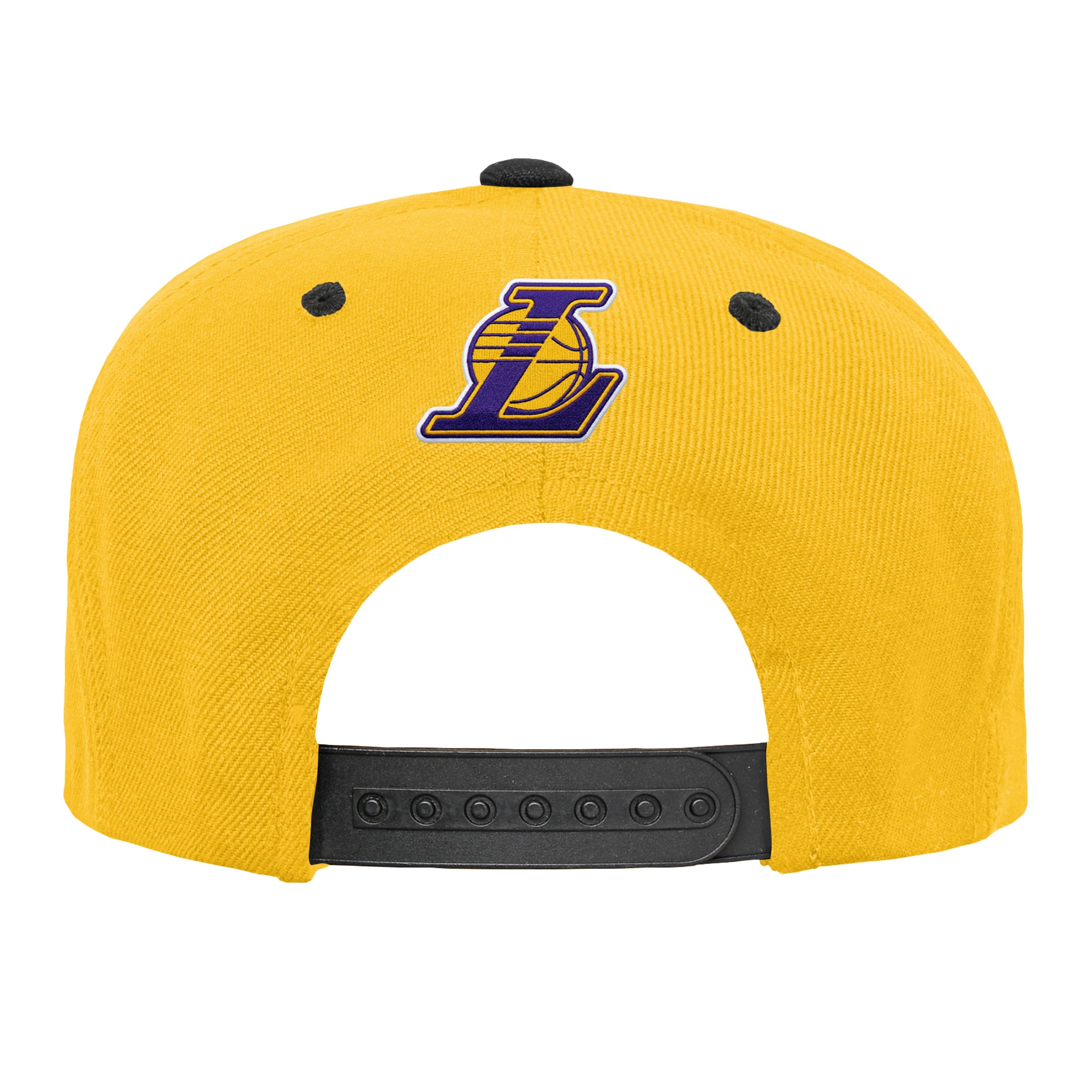 Casquette snapback Outerstuff or/noire pour jeunes des Los Angeles Lakers