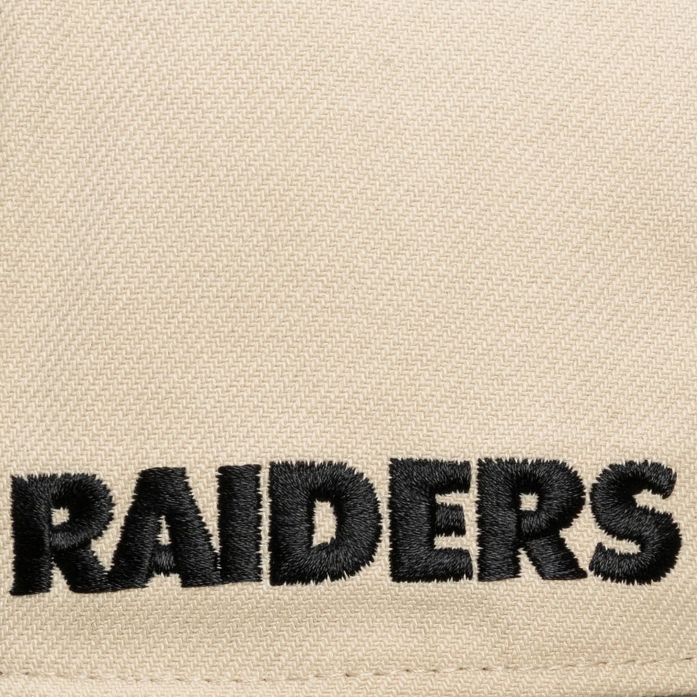 Los Angeles Raiders Cookies & Cream Pro Pinch Snapback Hat