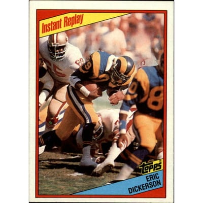 1984 Topps #281 Eric Dickerson IR