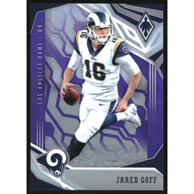 2018 Panini Phoenix Purple #51 Jared Goff
