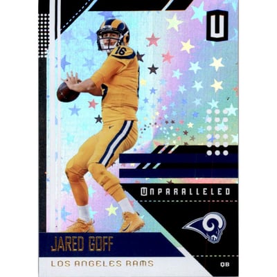 2018 Panini Unparalleled Astral #101 Jared Goff