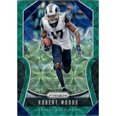 2019 Panini Prizm Prizms Green Scope #239 Robert Woods