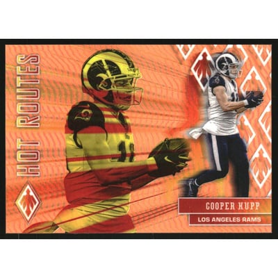 2020 Panini Phoenix Hot Routes Orange #4 Cooper Kupp