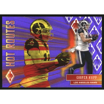 2020 Panini Phoenix Hot Routes Purple #4 Cooper Kupp