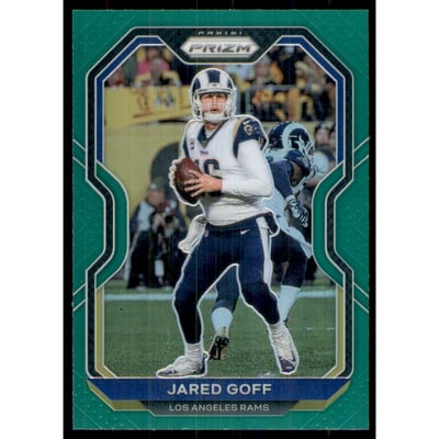 2020 Panini Prizm Prizms Green #275 Jared Goff