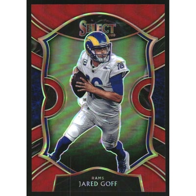 2020 Select Prizm Red #13 Jared Goff