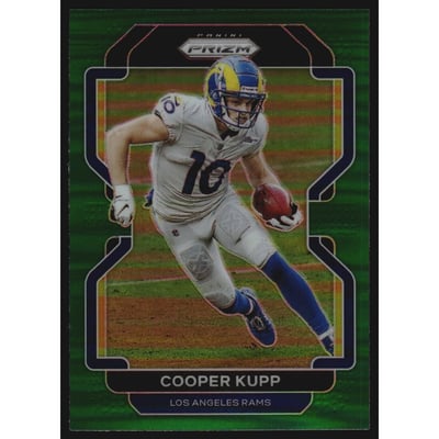 2021 Panini Prizm Prizms Green #63 Cooper Kupp