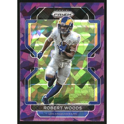2021 Panini Prizm Prizms Purple Ice #65 Robert Woods