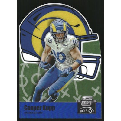 2022 Panini Contenders Optic Xs and Os Blue #17 Cooper Kupp