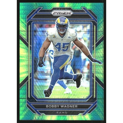 2022 Panini Prizm Prizms Hyper #166 Bobby Wagner