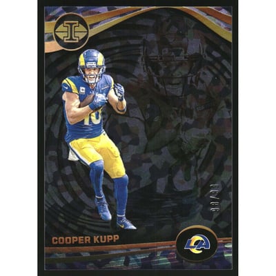 2023 Panini Illusions Black Ice #65 Cooper Kupp