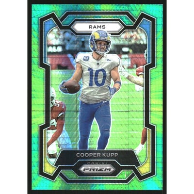 2023 Panini Prizm Prizms Hyper #165 Cooper Kupp