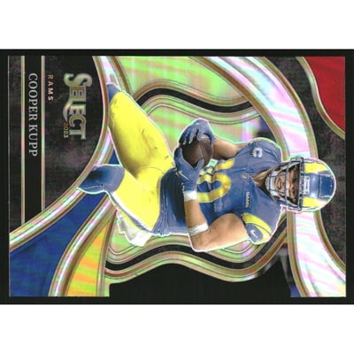 2023 Select Prizm Red and Yellow Die Cut #284 Cooper Kupp