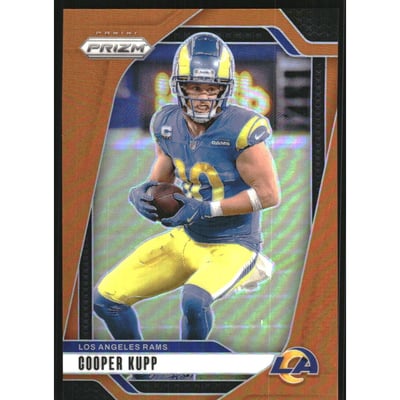 2024 Panini Prizm Prizms Orange #169 Cooper Kupp