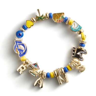 Los Angeles Rams BaubleBar Motif Beaded Bracelet

