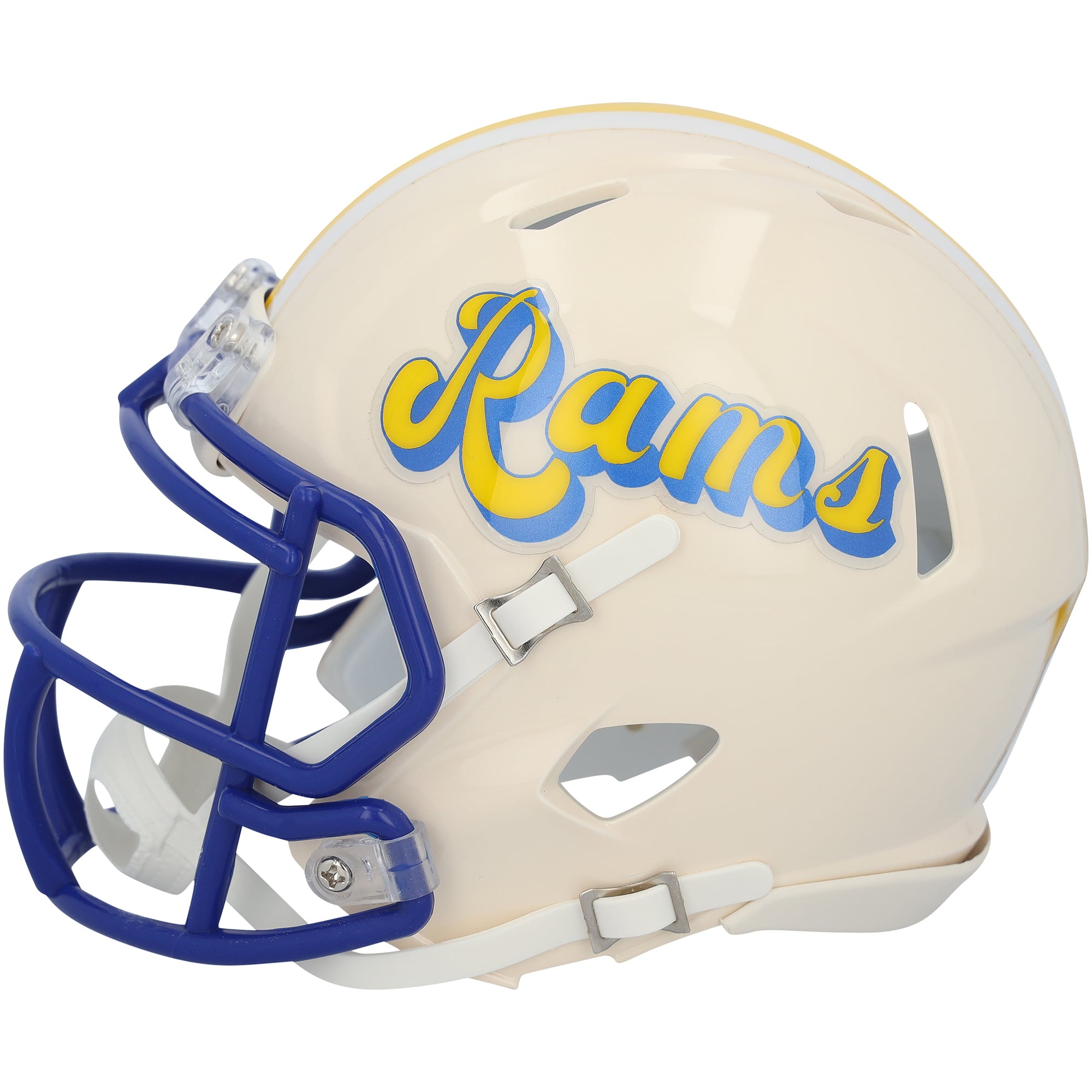 Davante Adams Los Angeles Rams Autographed Riddell Retro Speed Mini Helmet