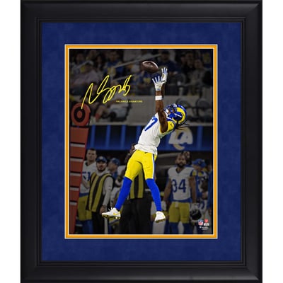 Davante Adams Los Angeles Rams Facsimile Signature Fanatics Authentic Framed 11" x 14" Spotlight Photograph