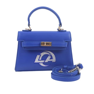 Los Angeles Rams FABGATING by Cuce Team Color Vegan Leather Mini Purse