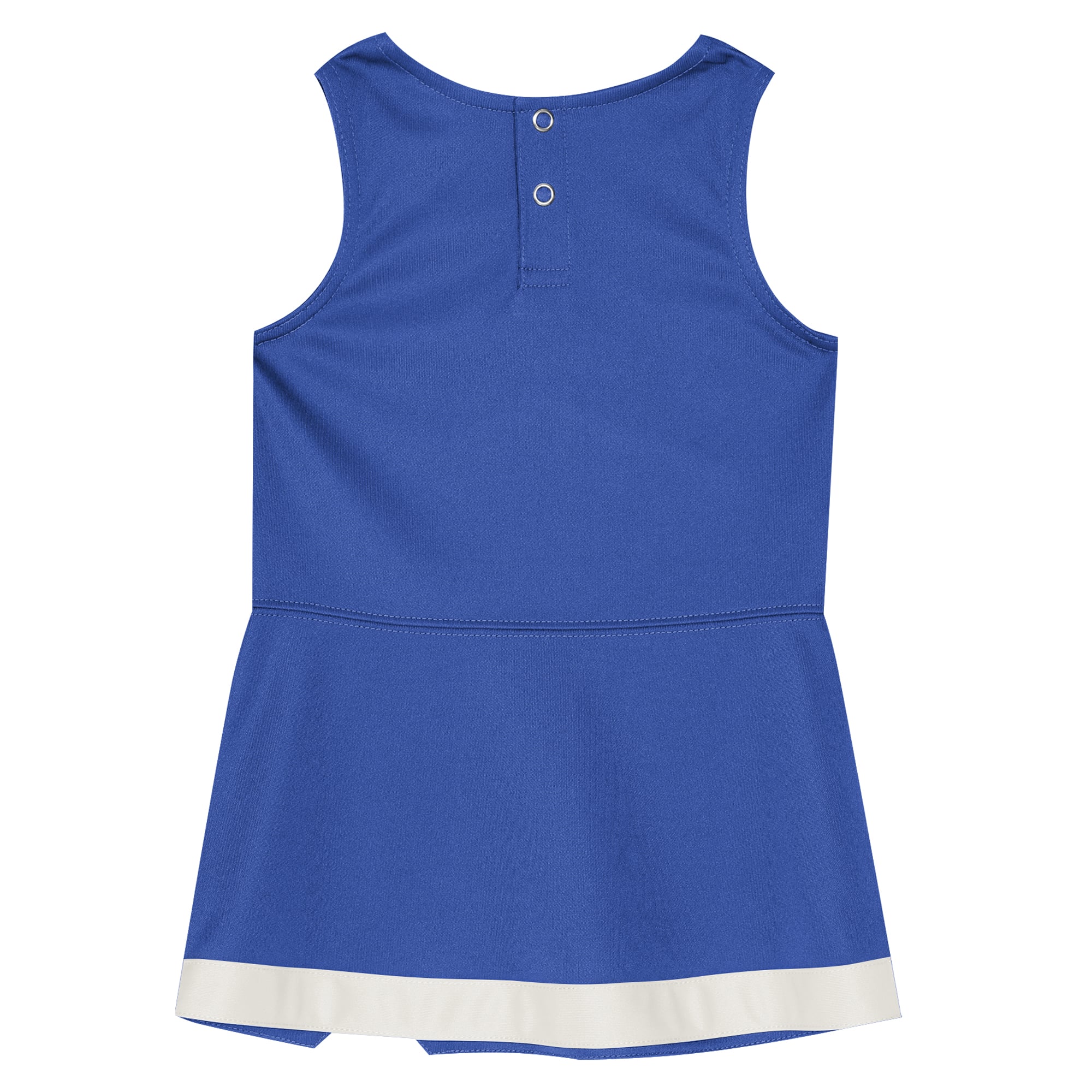 Girls Infant Royal Los Angeles Rams Cheer Captain Jumper Dress