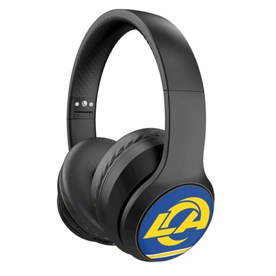 Los Angeles Rams Keyscaper Stripe Wireless Bluetooth Headphones With Case
