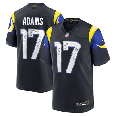 Camiseta Nike Game Rivalries del Los Angeles Rams 2025 - Azul intenso - Davante Adams - Hombre