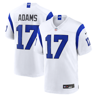 Camiseta Nike Game de la 3ª equipación del Los Angeles Rams - Blanco - Davante Adams - Hombre