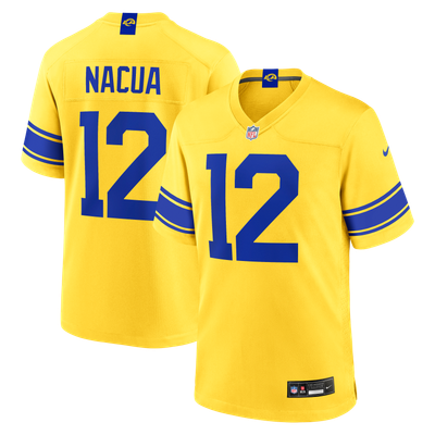 Camiseta Nike Game Secondario de la 3ª equipación del Los Angeles Rams - Puka Nacua - Hombre