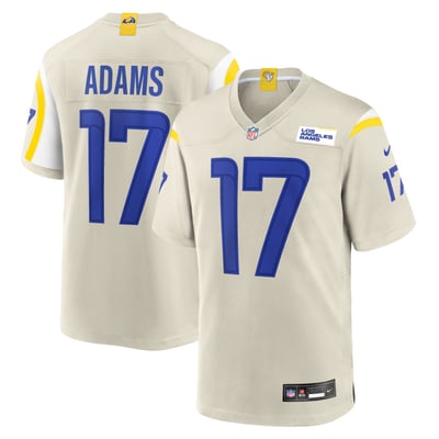 Los Angeles Rams Nike Game Road Jersey - White - Davante Adams - Mens