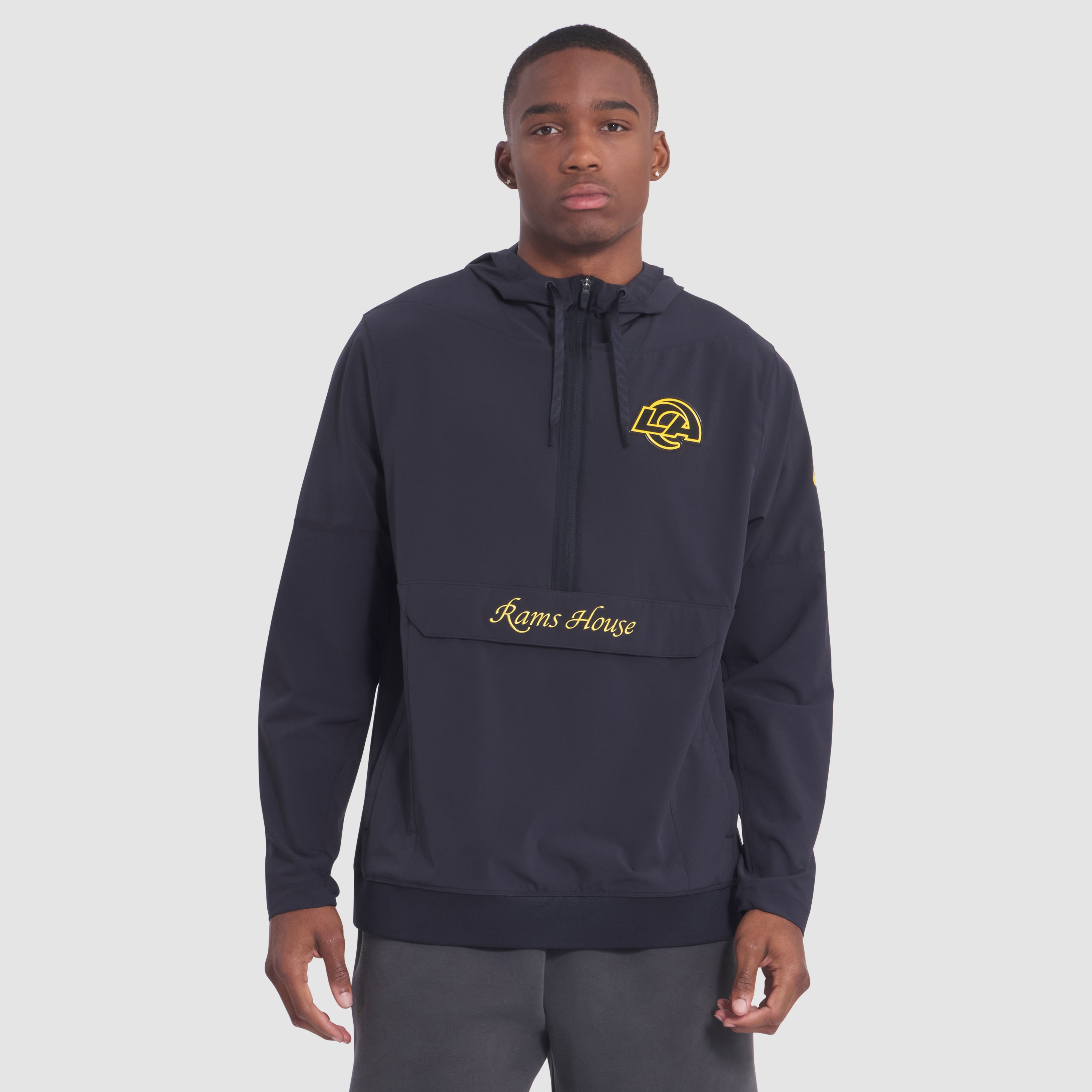 Los Angeles Rams Nike Rivalry Anorak Jacket - Mens