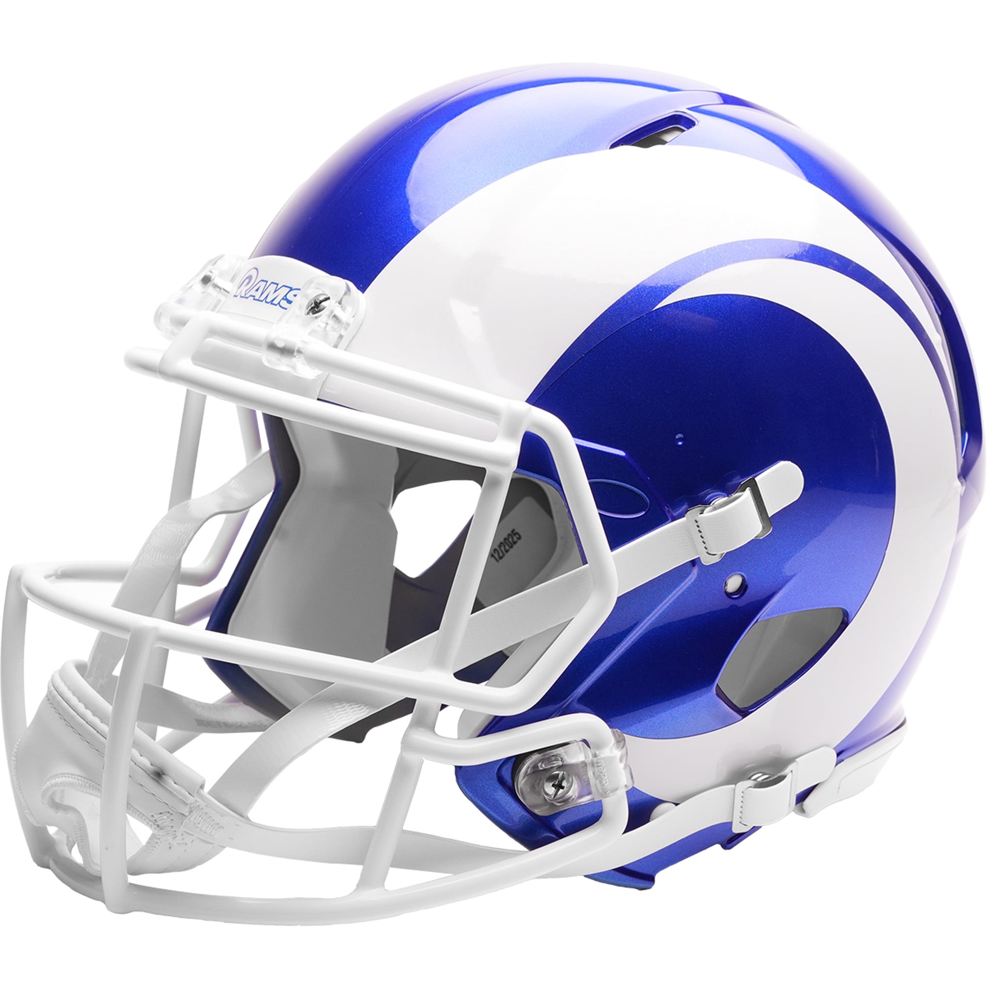 Casque authentique alternatif de vitesse des Rams de Los Angeles 2026 Riddell