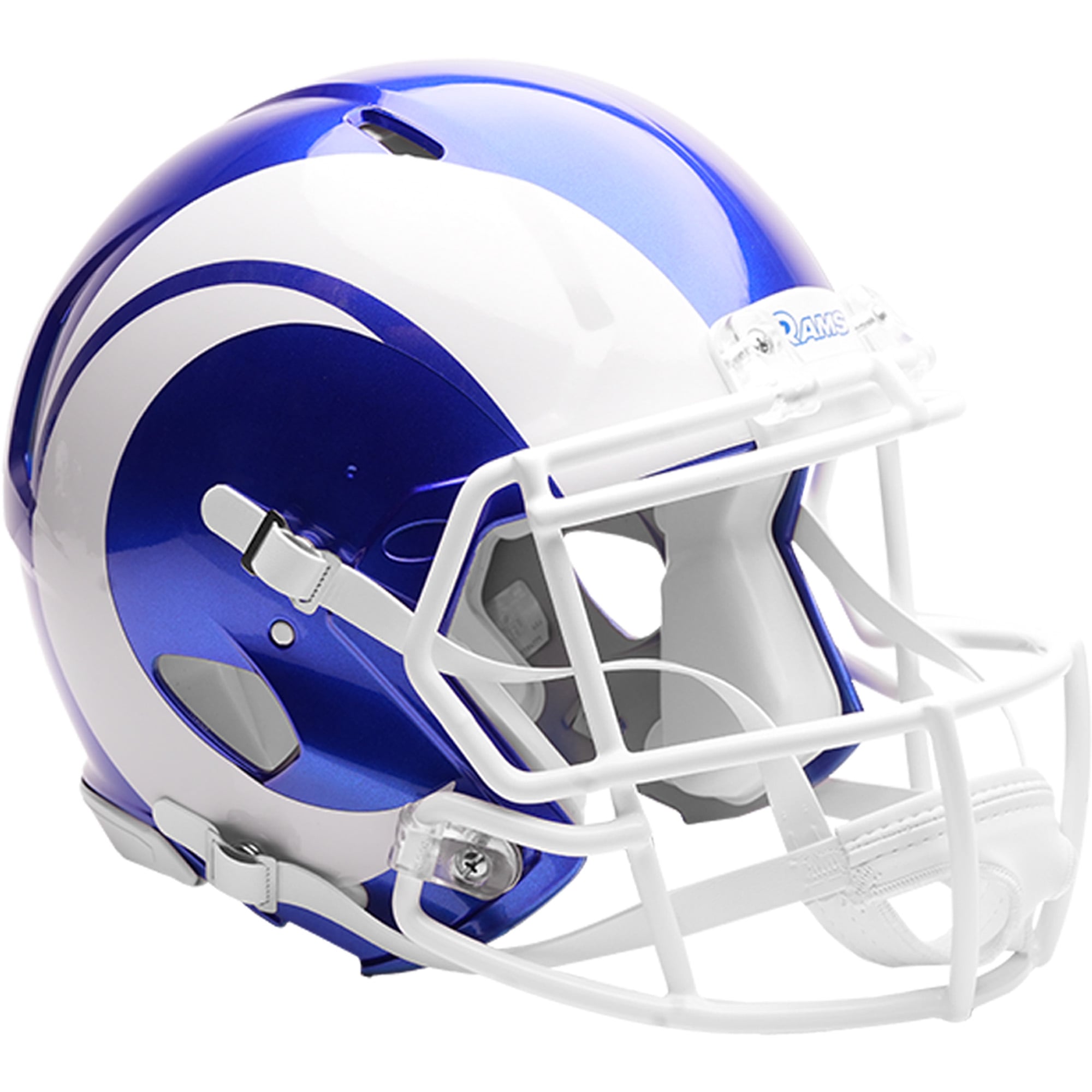 Casque authentique alternatif de vitesse des Rams de Los Angeles 2026 Riddell
